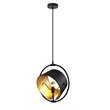 Bromi Design Trinity Metal Pendant Lamp in Black