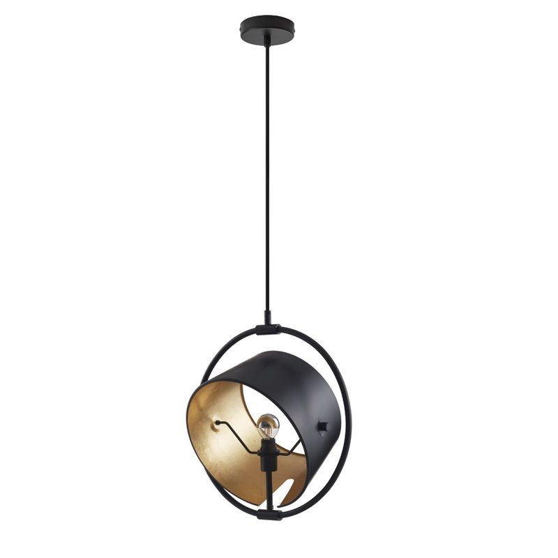 Bromi Design Trinity Metal Pendant Lamp in Black