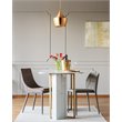 Bromi Design Berkley Single Light Aluminum Pendant in Gold