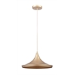 Bromi Design Berkley Single Light Aluminum Pendant in Gold