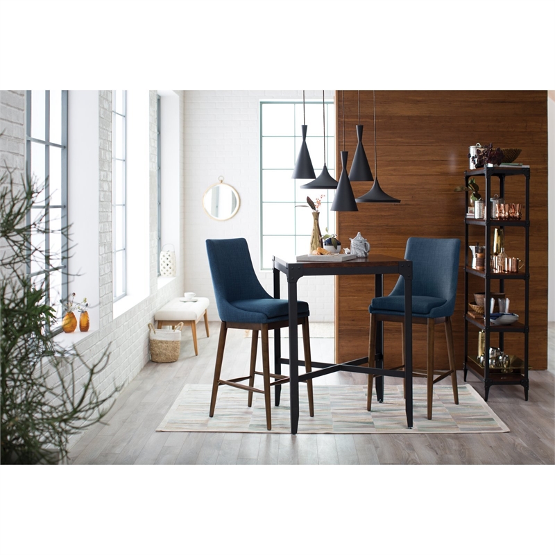 Bromi Design Berkley Single Light Aluminum Pendant in Black