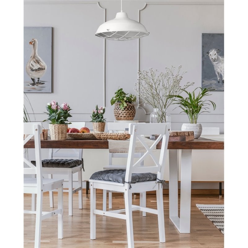 Bromi Design Russel Metal Pendant Lamp in White
