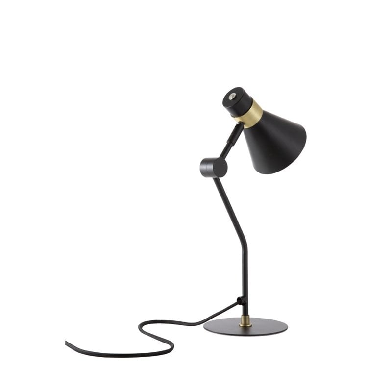 Bromi Design Edson Metal Desk Lamp in Black
