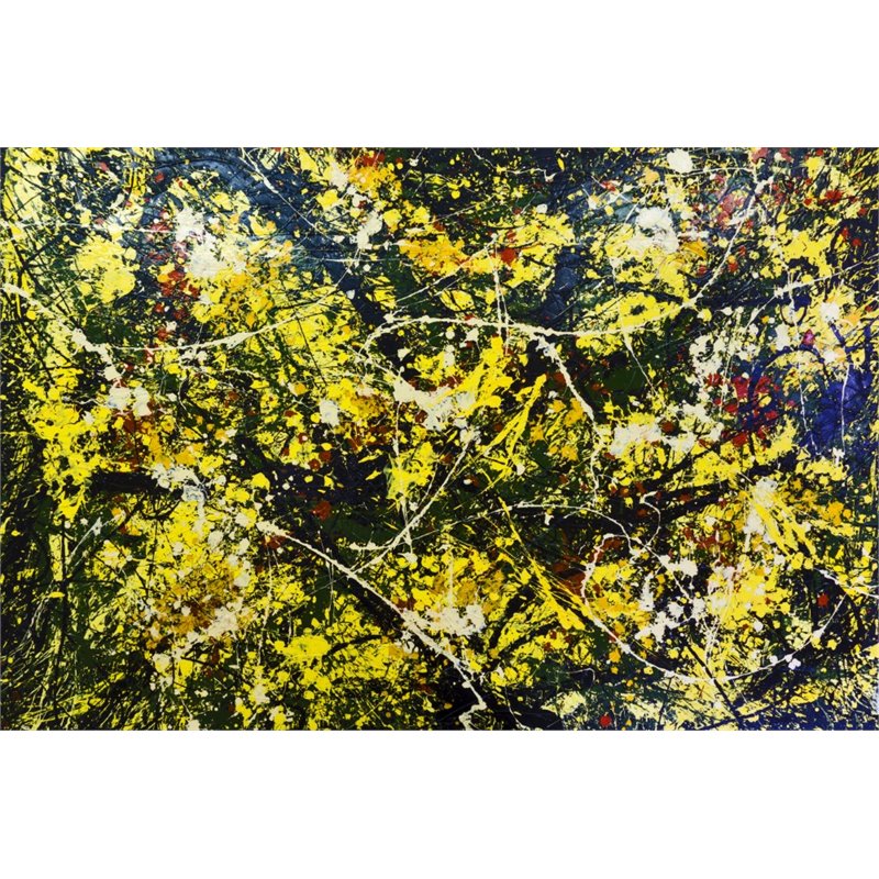 Bromi Design Urban Loft 4 Hand Painted Canvas Wall Art