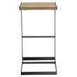 Bromi Design Logan Wood Bar Stool in Black