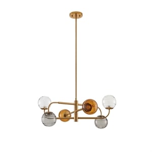 aspen led gold pendant ceiling fixture