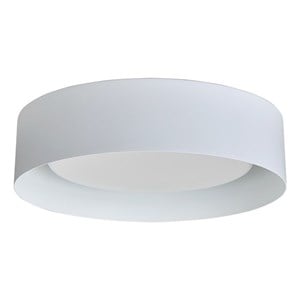 marley 15.75in. led flush mount ceiling fixture in white