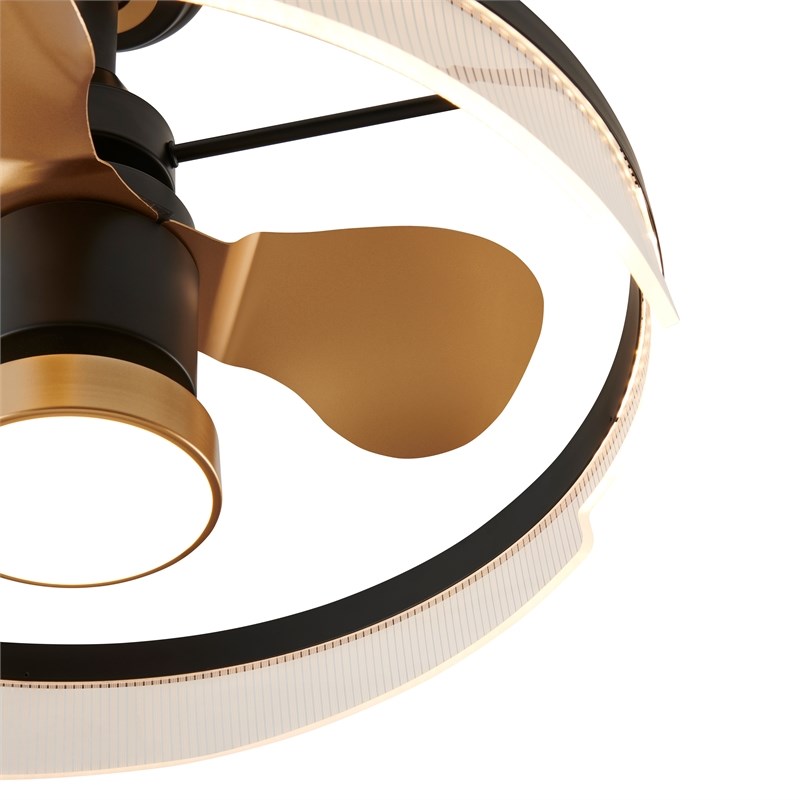 Lincoln LED-Light Matt Black Pendant Ceiling Fixture