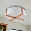 Bowen 2 Light 17.99' Diamter Flushmount Mount Ceiling Fixture