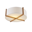 Bowen 2 Light 17.99' Diamter Flushmount Mount Ceiling Fixture