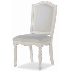 legacy classic summerset ivory upholstered seat and back desk chair wood