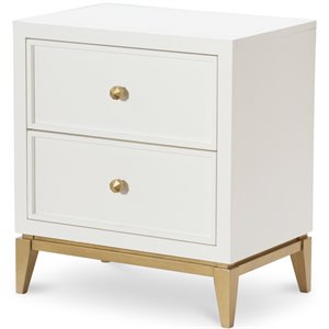 legacy classic chelsea by rachael ray night stand in white wood