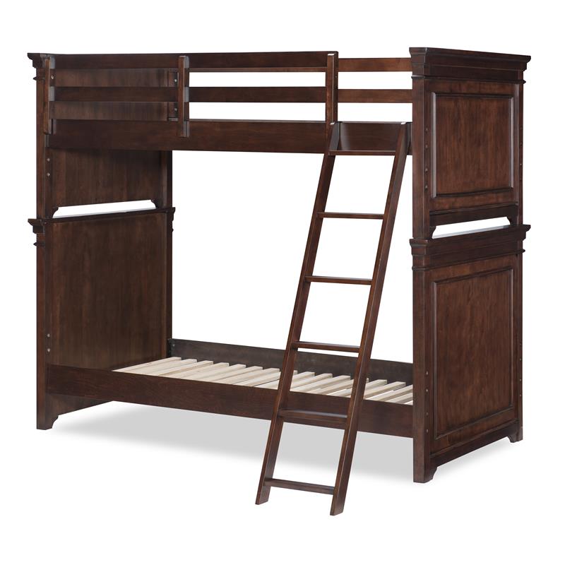 Legacy Classic Canterbury Twin Over, Cherry Wood Twin Bunk Bed