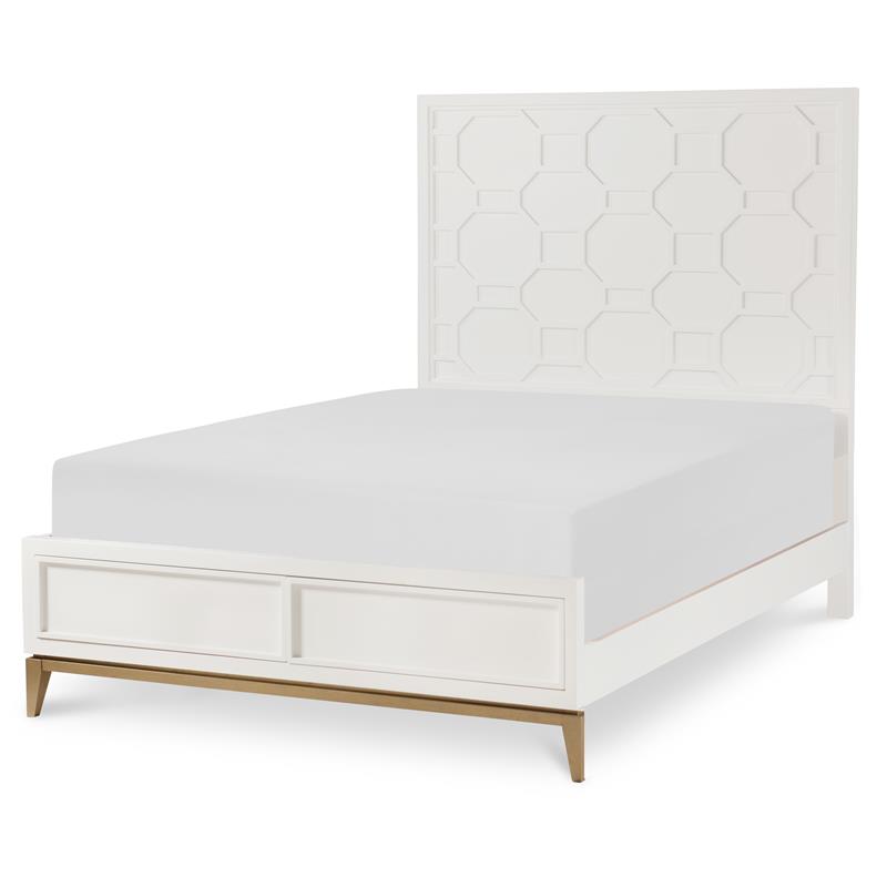 Legacy Classic Chelsea By Rachael Ray, White Wooden Panel Headboard