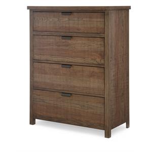 legacy classic fulton county four drawer chest tawny brown wood
