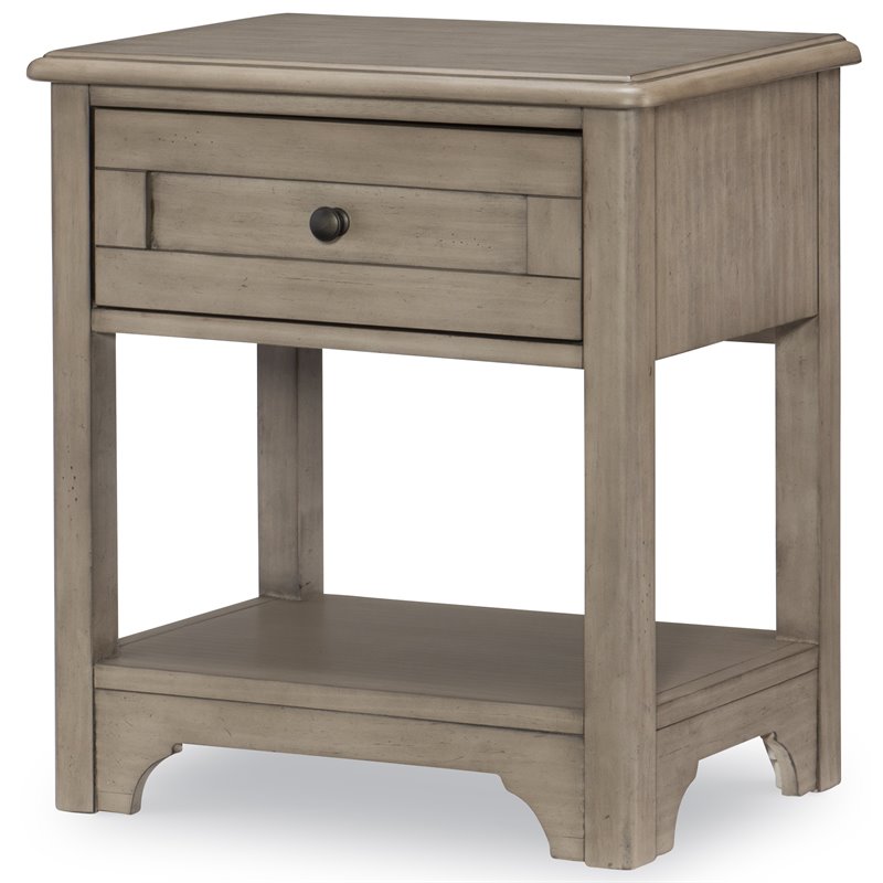 Legacy Classic Farm House Open Night Stand Old Crate Brown Wood 9950 3101