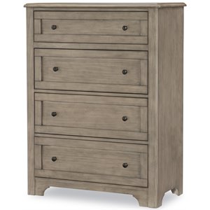 legacy classic farm house four drawer chest old crate brown wood