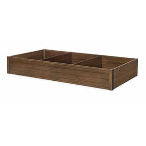 summer camp brown wood trundle/storage drawer