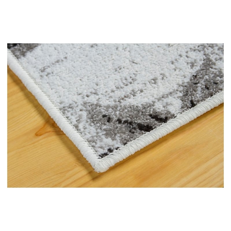 L'Baiet Luna Pink Floral Home Decor 5' x 7' Fabric Area Rug