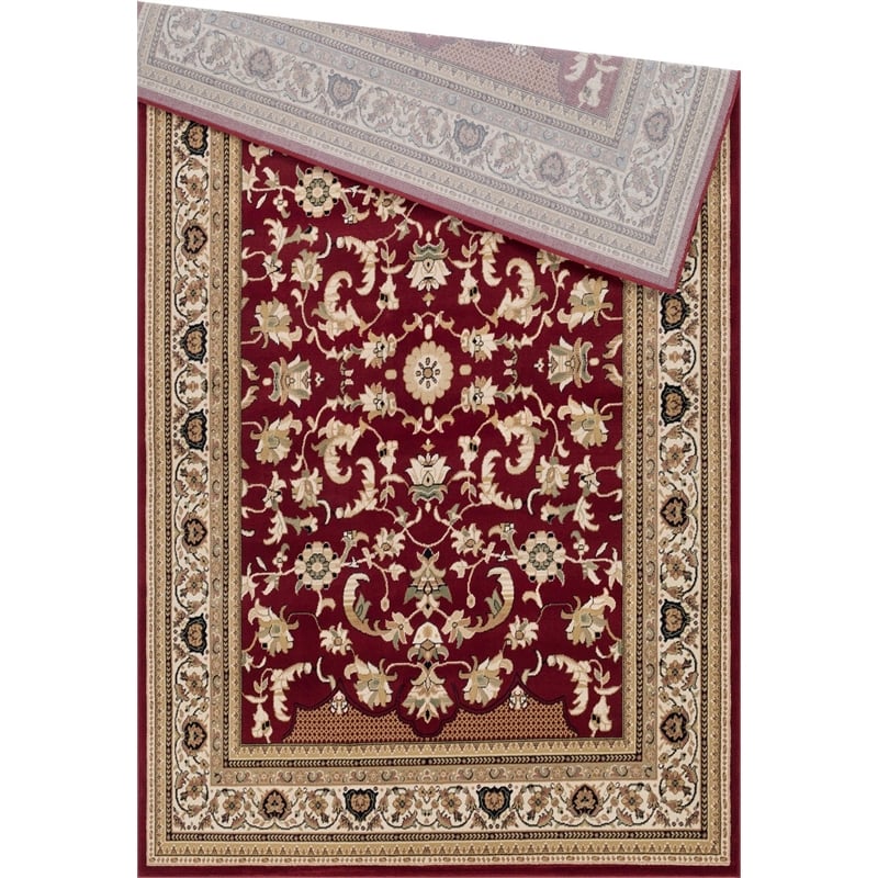 L'Baiet Kalene Red Oriental 5' x 7' Fabric Area Rug