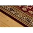 L'Baiet Kalene Red Oriental 5' x 7' Fabric Area Rug