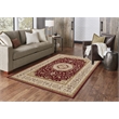 L'Baiet Layla Red Oriental 4' x 6' Fabric Area Rug