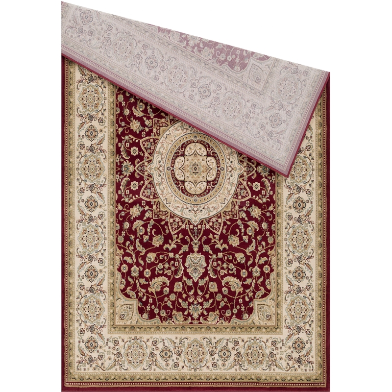 L'Baiet Layla Red Oriental 4' x 6' Fabric Area Rug