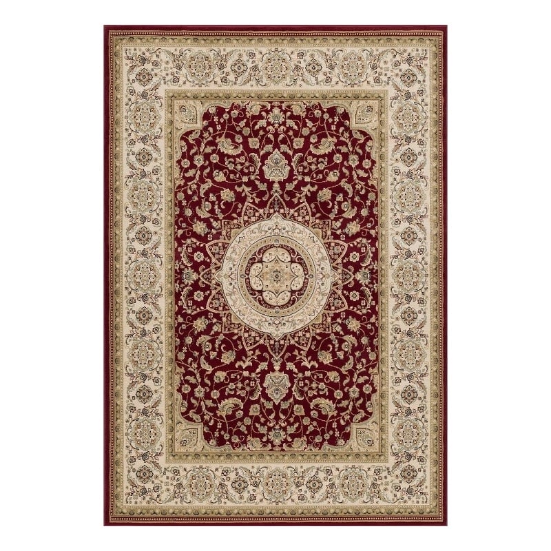 L'Baiet Layla Red Oriental 5' x 7' Fabric Area Rug