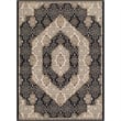 L'Baiet Stella Blue Oriental 4' x 6' Fabric Area Rug