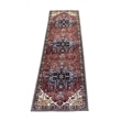 L'Baiet Monica Red Distressed Washable 8 ft. x 10 ft. Fabric Area Rug