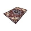 L'Baiet Monica Red Distressed Washable 5 ft. x 7 ft. Fabric Area Rug