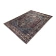 L'Baiet Irene Multi-Color Distressed Washable 5 ft. x 7 ft. Fabric Area Rug