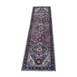 L'Baiet Tess Multi-Color Traditional Washable 2 ft. x 6 ft. Fabric Runner Rug