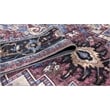 L'Baiet Tess Multi-Color Traditional Washable 2 ft. x 6 ft. Fabric Runner Rug