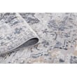 L'Baiet Sophia Gray Oriental 5 ft. x 7 ft. Fabric Area Rug