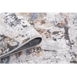 L'Baiet Elena Blue Distressed 2 ft. x 6 ft.  Fabric Runner Rug