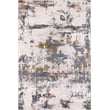 L'Baiet Elena Blue Distressed 2 ft. x 6 ft.  Fabric Runner Rug