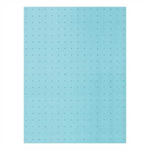 L'Baiet 2&quot Medium Firm Cooling Gel Memory Foam Full Size Topper in Blue