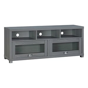 Maddie Home Walker Modern Wood TV Media Stand for TVs up to 60&quot in Gray