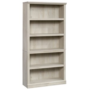 maddie home 5 shelf bookcase in chalked chestnut