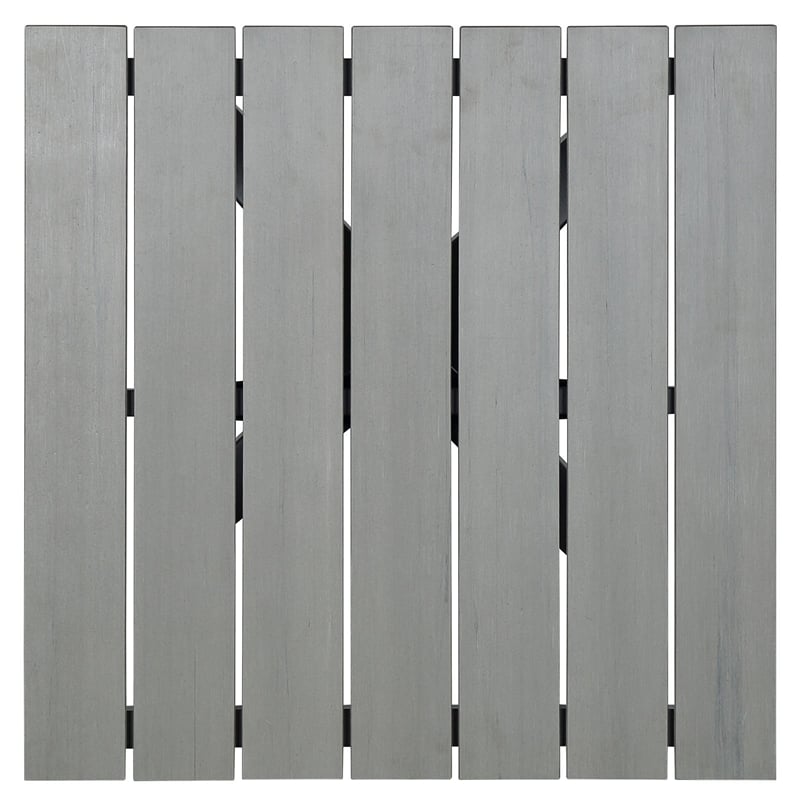 Maddie Home Outdoor Dining Table in Brown and Gray