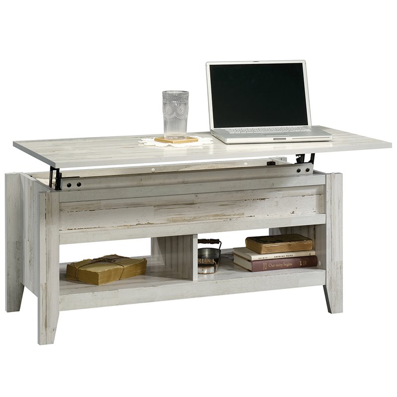 Mad Home Lift Top Coffee Table In White Plank Mh 5166 1922461 - Lift Top Coffee Table Desk