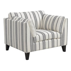 Wallace & Bay Doyle Accent Chair in Gray