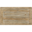 Wallace & Bay Ludin Rectangular Rustic Dining Table with a Butterfly Leaf in Tan