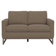 Wallace & Bay Brown Chenille Loveseat