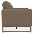 Wallace & Bay Brown Chenille Loveseat