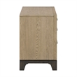 Brown Mid-Century Oak Nightstand
