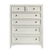 Wallace & Bay 6-Drawer Chest in Whitewash