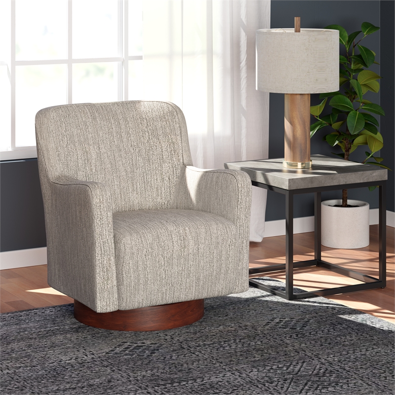 Wallace & Bay Tan Transitional Swivel 30