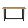 Brown Mid-Century Bar Height Dining Table